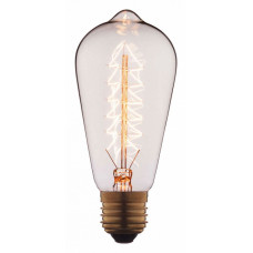 Ретро-лампа накаливания Loft it Edison Bulb E27 60Вт 2400-2800K 6460-SC-67735
